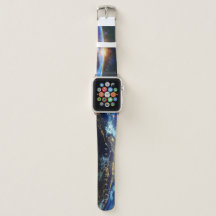 Apple Watch z'n klei en galaxy nasa space