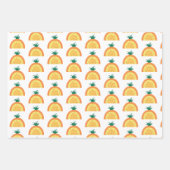 Apple, Watermeloen, Ananas Fruitregenbogen Inpakpapier Vel (Voorkant 2)