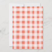 Apple Waterverf eerste verjaardagsuitnodiging Kaart (Achterkant)