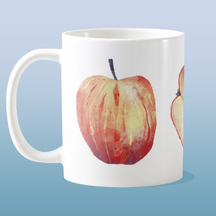 Apple Waterverf Koffiemok