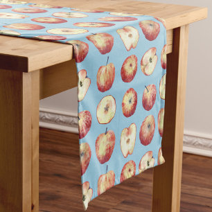 Apple Waterverf Lange Tafelloper