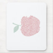 Apple woord cloud art muismat (Voorkant)