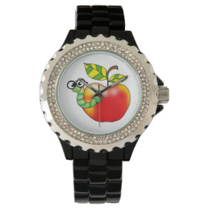 Apple & Worm, terug naar school Horloge