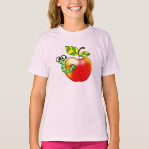 Apple & Worm, terug naar school T-shirt