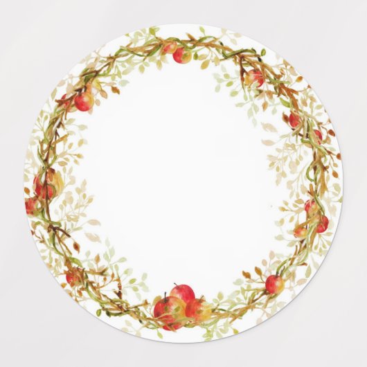 Apple Wreator  Land Waterproof Labels (Design 2)