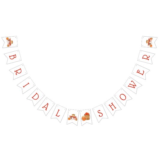 Apple-y Ever After! Bruiloft decoratie Vlaggetjes (Alle)