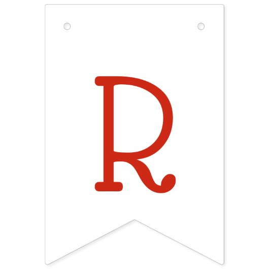 Apple-y Ever After! Bruiloft decoratie Vlaggetjes (Derde vlag)