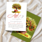 Apple-y Ever After Herfst Herfst Vrijgezellenfeest Kaart