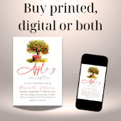 Apple-y Ever After Herfst Herfst Vrijgezellenfeest Kaart