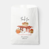 Apple-y Ever After! Persoonlijke baby shower  Bedankzakje (Voorkant)