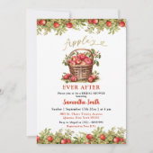 Apple-y ooit na rood geplakt Vrijgezellenfeest Kaart (Voorkant)