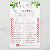 Apple Zou ze liever vrijgezellenfeest spel (Voorkant)