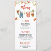 Appleboom Appel van Onze Oog Menu 4x9 Kaart (Voorkant)