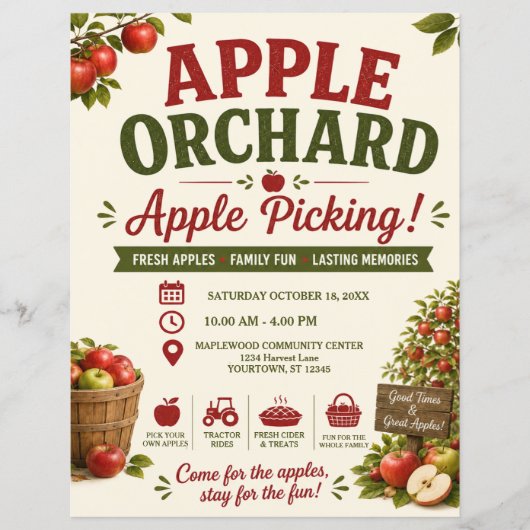 Appleboom Flyer (Voorkant)