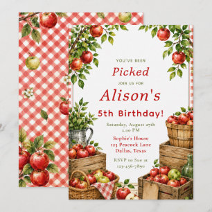 Appleboom Verjaardag Kaart
