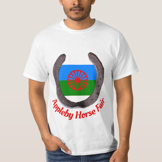 Appleby Gypsy Horse Fair T-shirt (Voorkant)