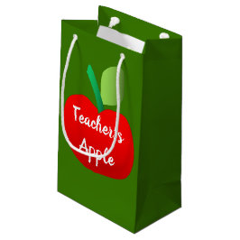 Applecadeautetas voor leraren klein cadeauzakje
