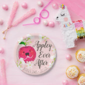Appleet altijd na - Apple Pun Papieren Bordje (Feest)