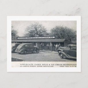 Applegate Boerderijen Ice Cream, Montclair NJ  Briefkaart