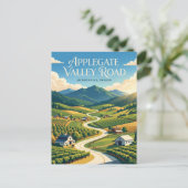 Applegate Valley Road USA Briefkaart (Staand voorkant)