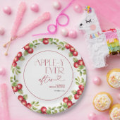 ApplePley ooit na het Vrijgezellenfeest van Apple Papieren Bordje (Feest)