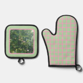 Apples A-Go-Go Ovenwant & Pannenlap Set (Voorkant)