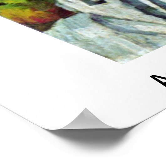 Apples And Fruit Bowl Still Life By Paul Cezanne Poster (Hoek)