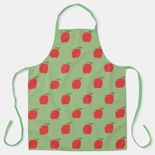 Apples Apron Schort (Voorkant)