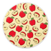 Apples Ceramic Knob. Keramische Knop (Voorkant)