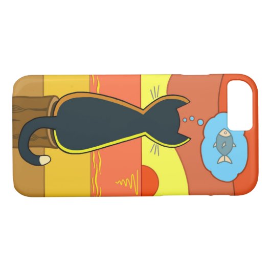 Apple's Fishy Idea Case-Mate iPhone Case (Achterkant (Horizontaal))