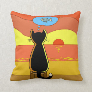 Apple's Fishy Idea Kussen