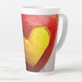 "Apples". Foto. Bestel nu Latte Mok (Rechterhoek)
