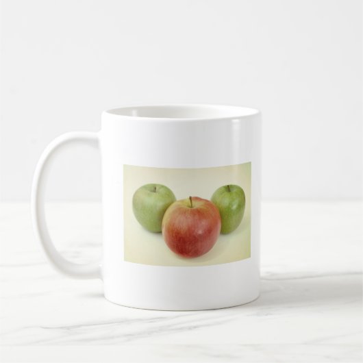 Apples Fruit Photo Koffiemok (Links)
