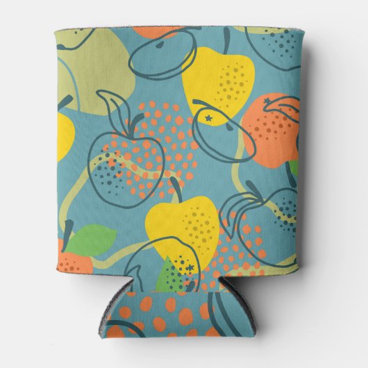 Apples Galore:  print. Blikjeskoeler (Voorkant)