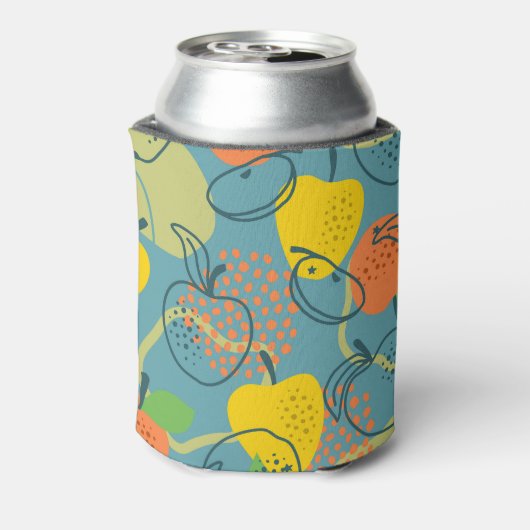 Apples Galore: print. Blikjeskoeler (Blikje Achterkant)