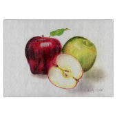 Apples Glass Cutting Board Snijplank (Voorkant)