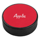Apples Hockey Puck (3/4)