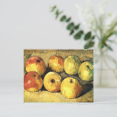 Apples  Impressionisme Cezanne Briefkaart (Staand voorkant)