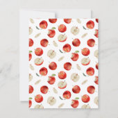 Apples leraar notitiekaartje (Achterkant)