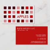 APPLES (moskeesvierkantjes) Visitekaartje (Voorkant / Achterkant)