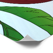 "Apples on a Branch"-druk met rand Poster (Hoek)