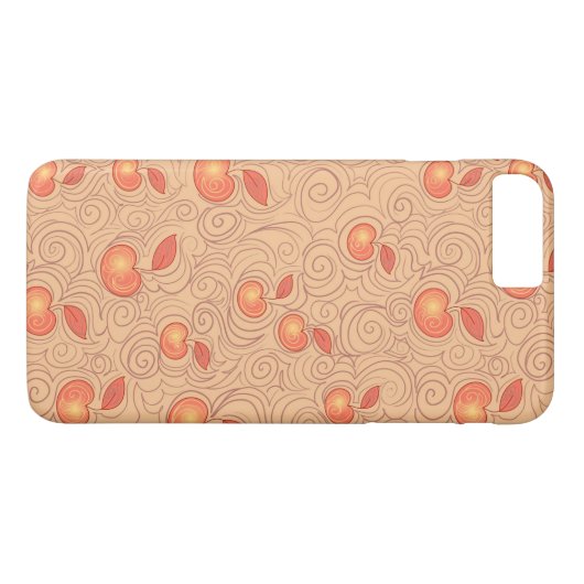 Apples Patroon Case-Mate iPhone Case (Achterkant (Horizontaal))