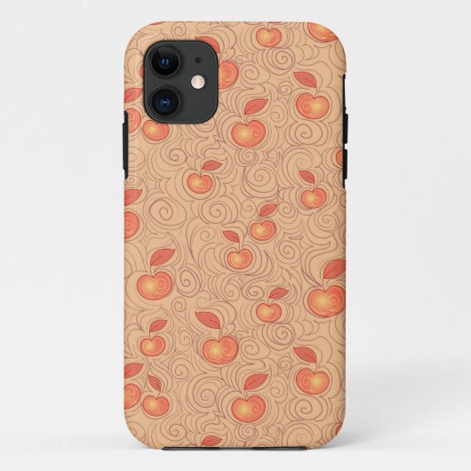 Apples Patroon Case-Mate iPhone Case (Achterkant)