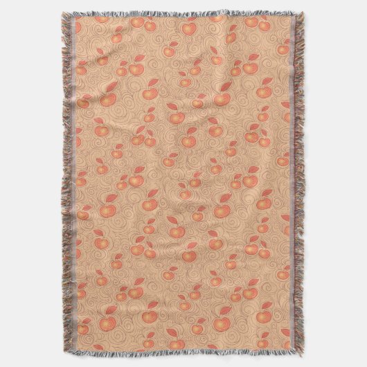 Apples Patroon Deken (Voorkant Verticaal)