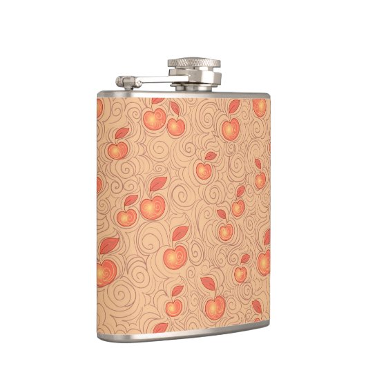 Apples Patroon Heupfles (Rechts)