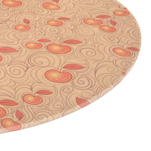 Apples Patroon Snijplank (Hoek)