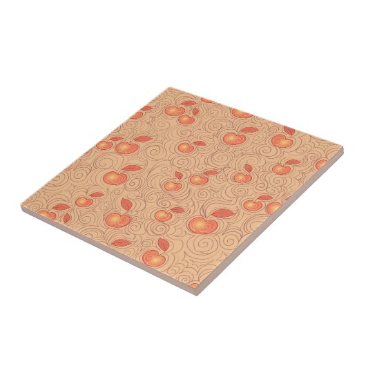 Apples Patroon Tegeltje (Zijkant)