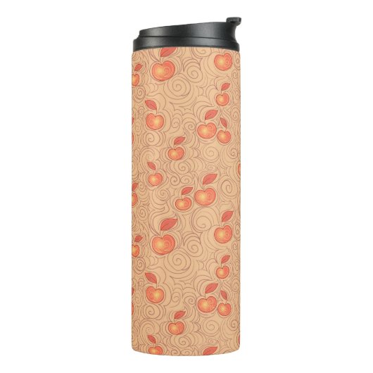 Apples Patroon Thermosbeker (Gedraaid links)