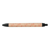 Apples Patroon Zwarte Inkt Pen (Voorkant)