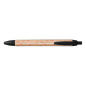 Apples Patroon Zwarte Inkt Pen (Achterkant)